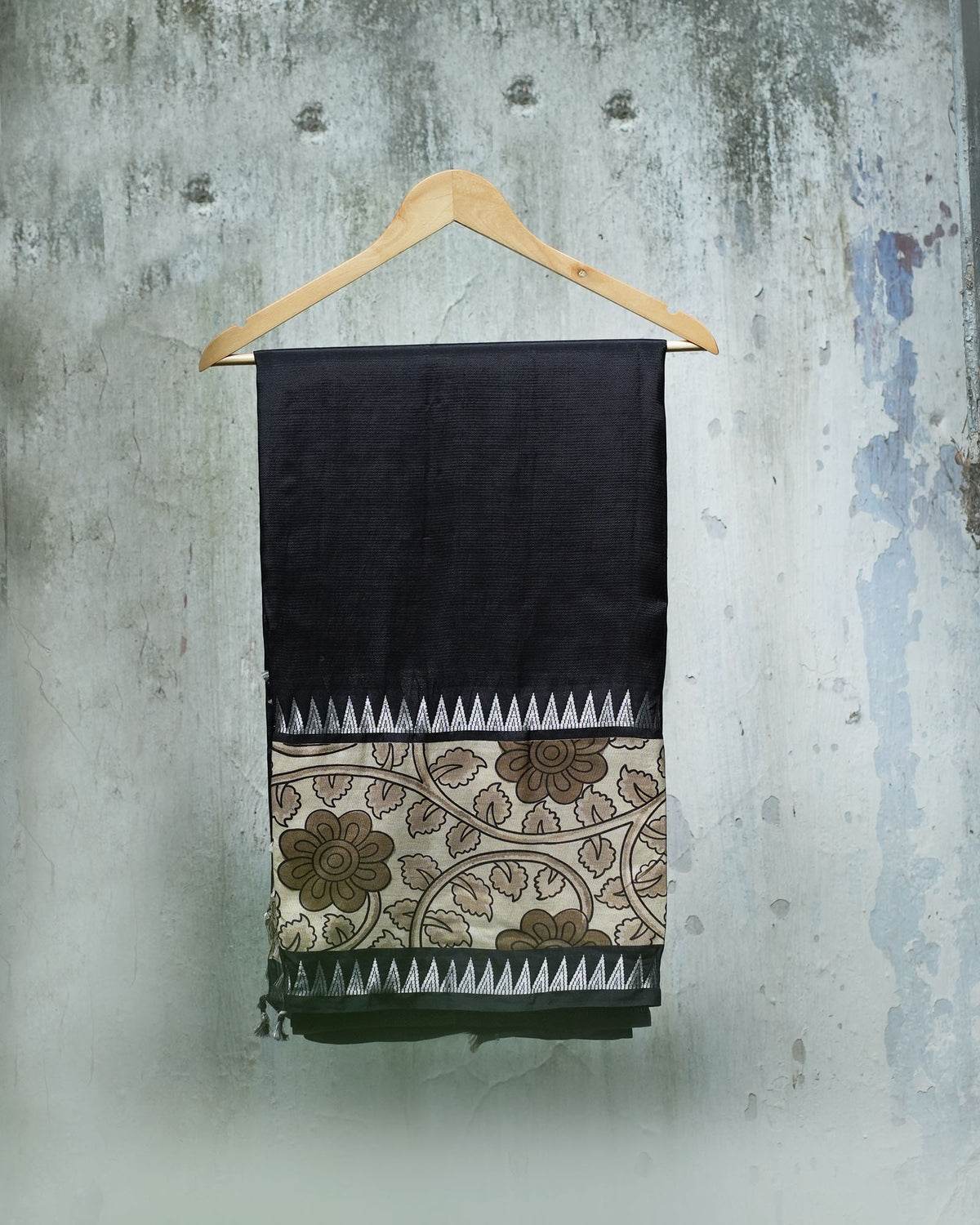 Pure Mangalgiri Pattu With Patch Work