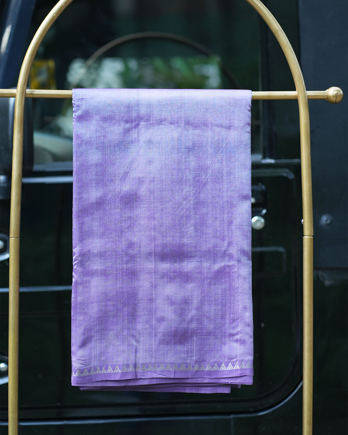 Pure Mangalgiri Pattu With Patch Work