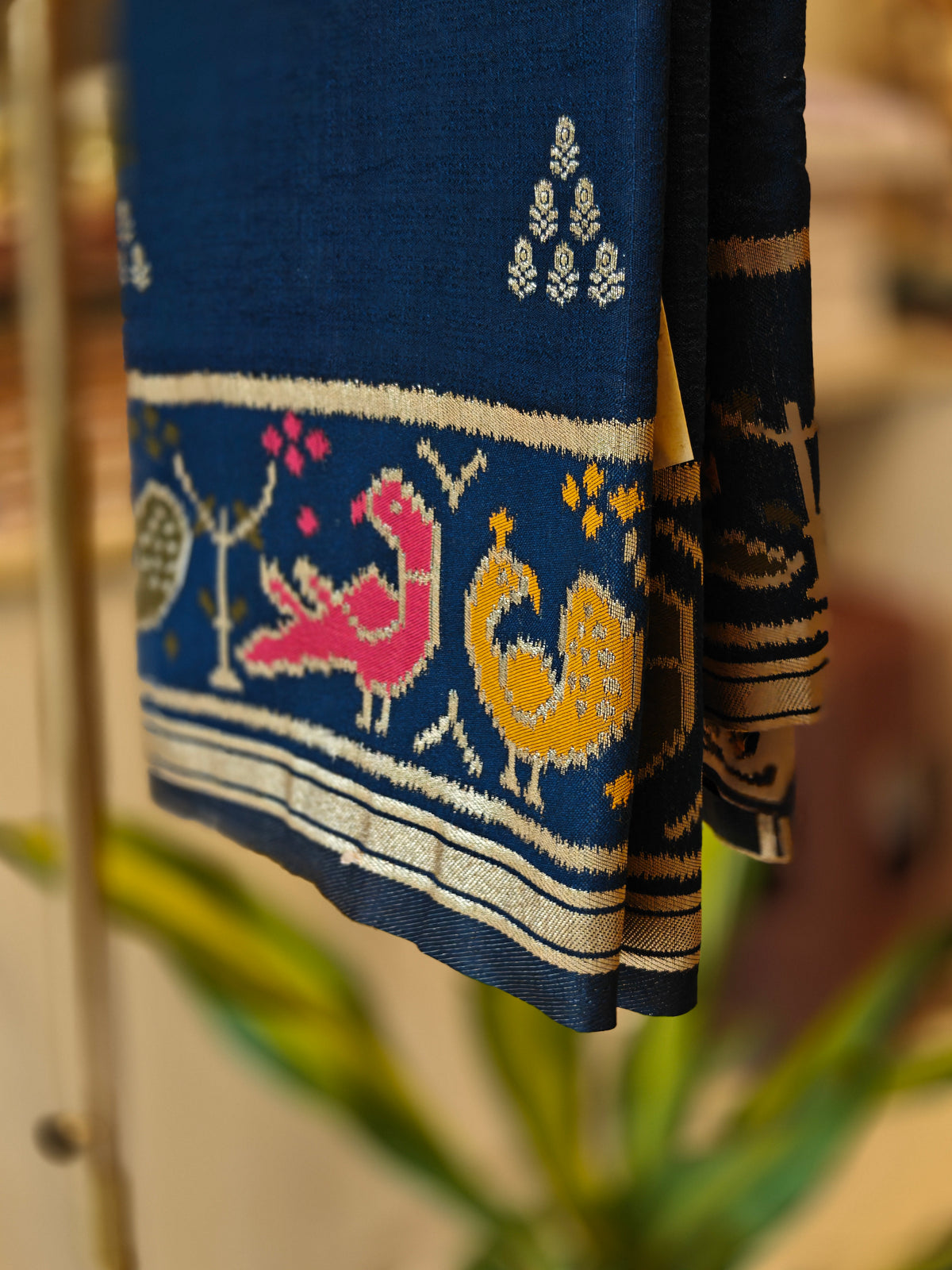 Pure Paithani Viscose Matka Silk