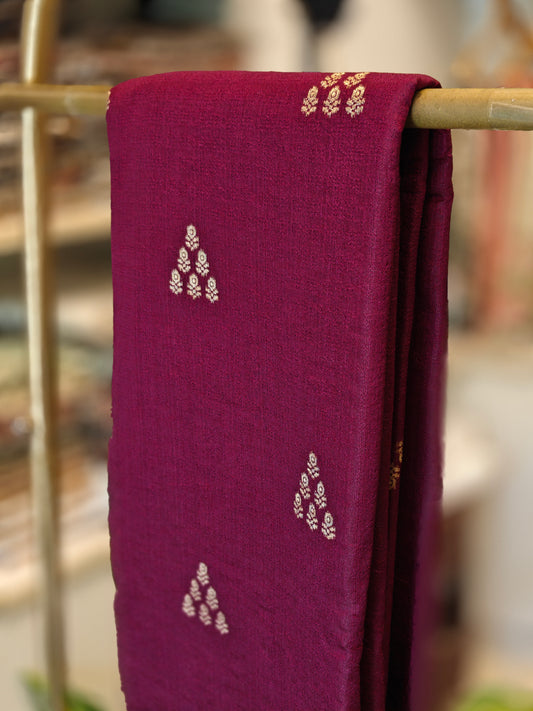 Pure Paithani Viscose Matka Silk