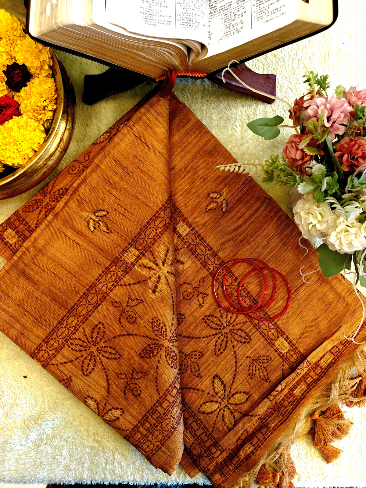 Linen Jamdani