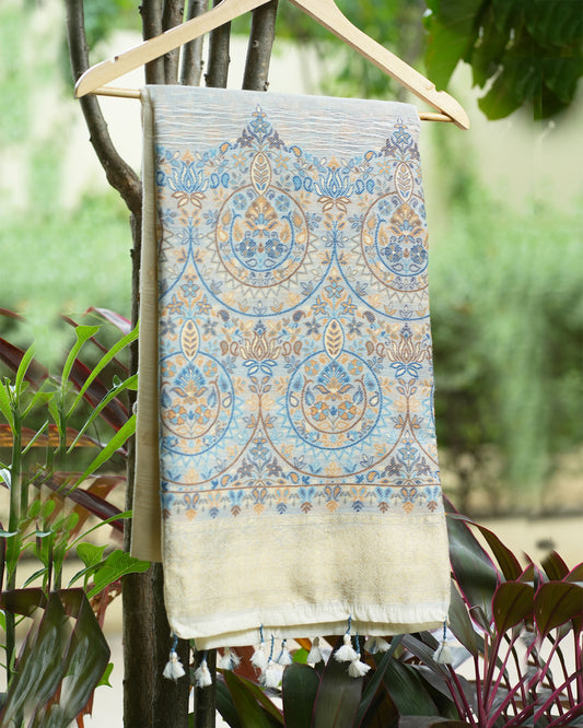 Linen Jamdani
