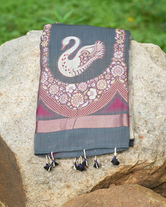 Linen Jamdani