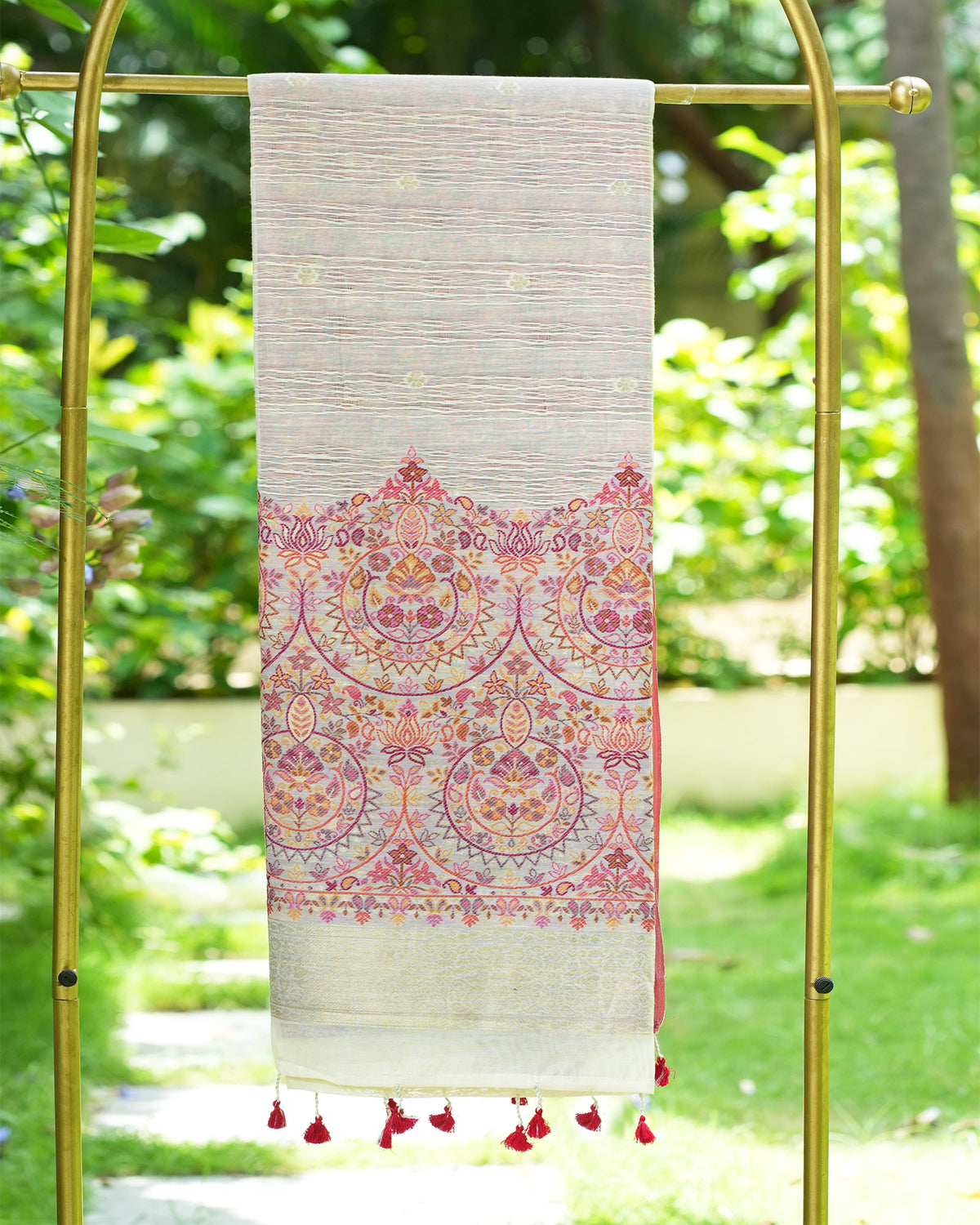 Linen Jamdani