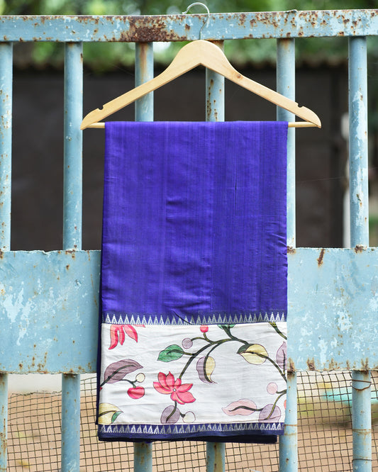 Pure Mangalgiri Pattu With Patch Work