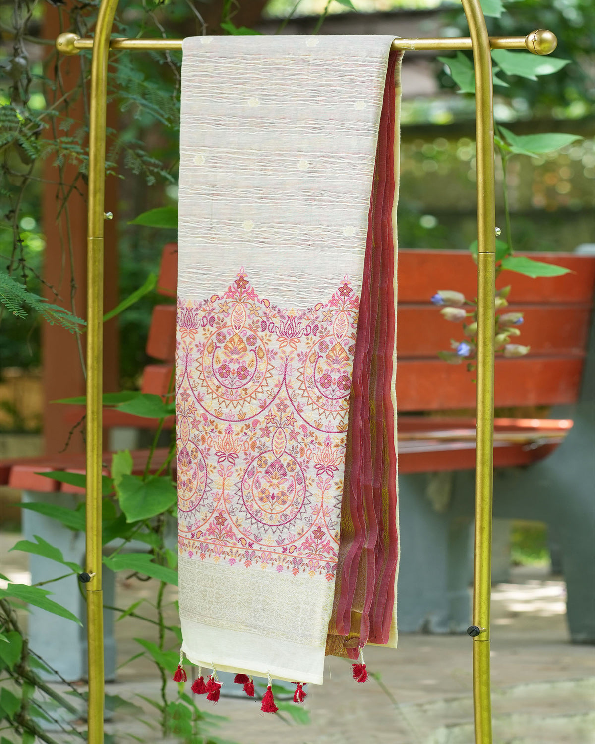 Linen Jamdani