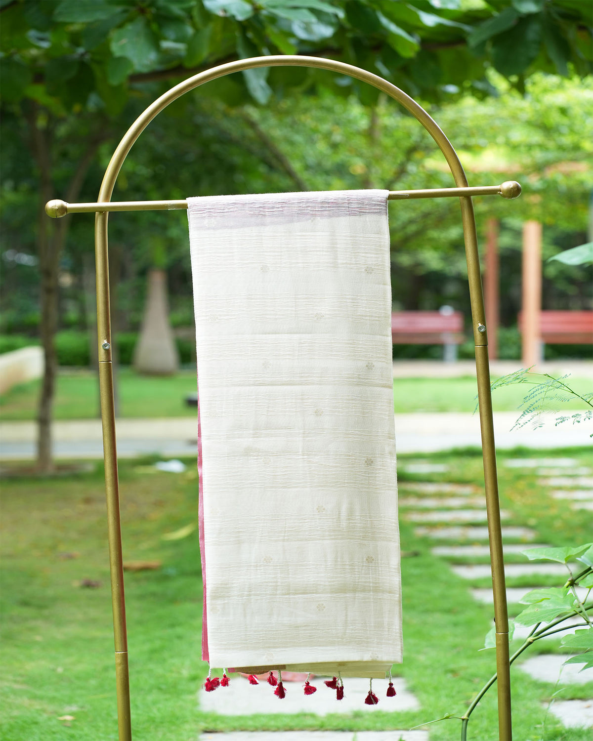 Linen Jamdani