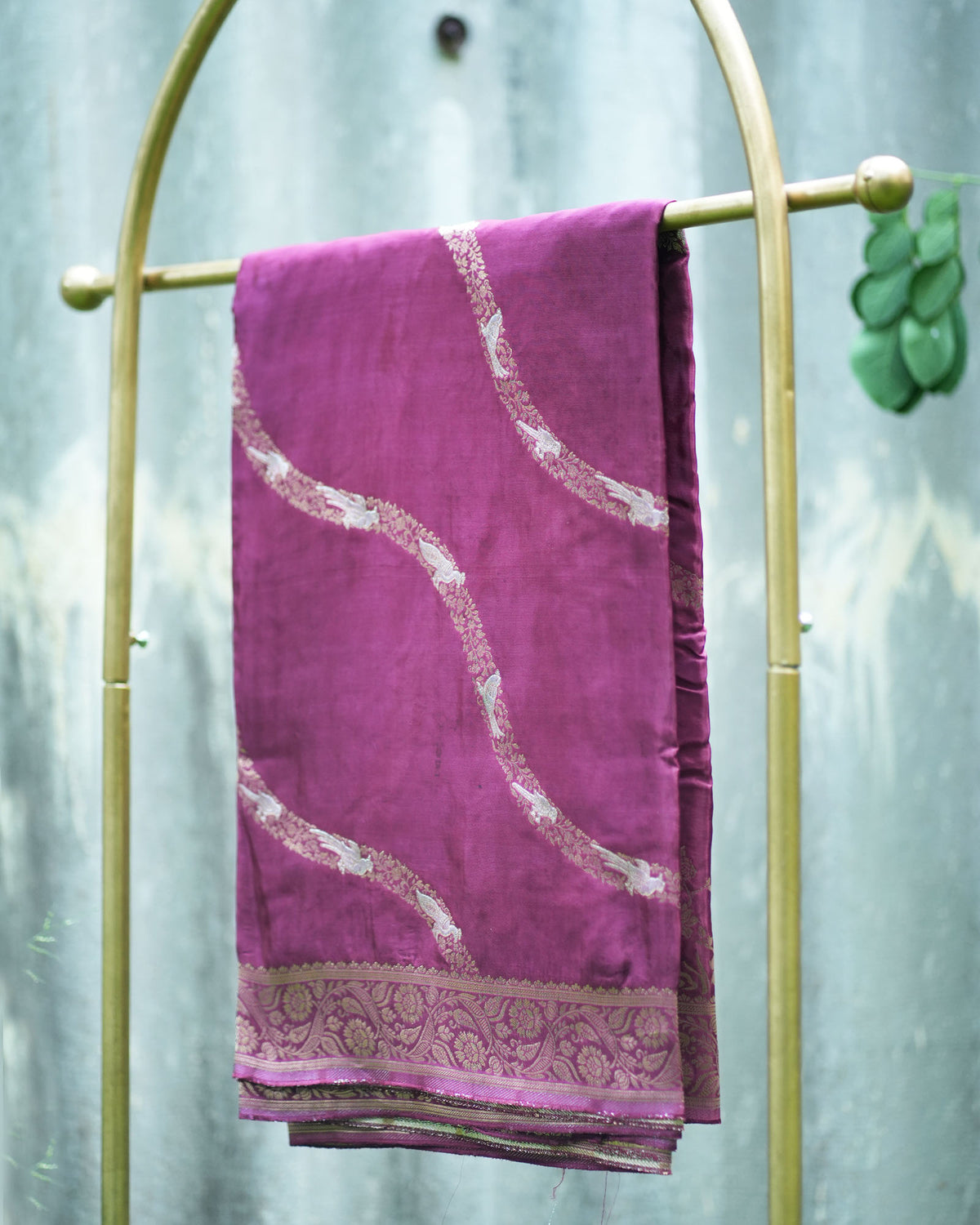 Banarasi Silk Bird Weaving