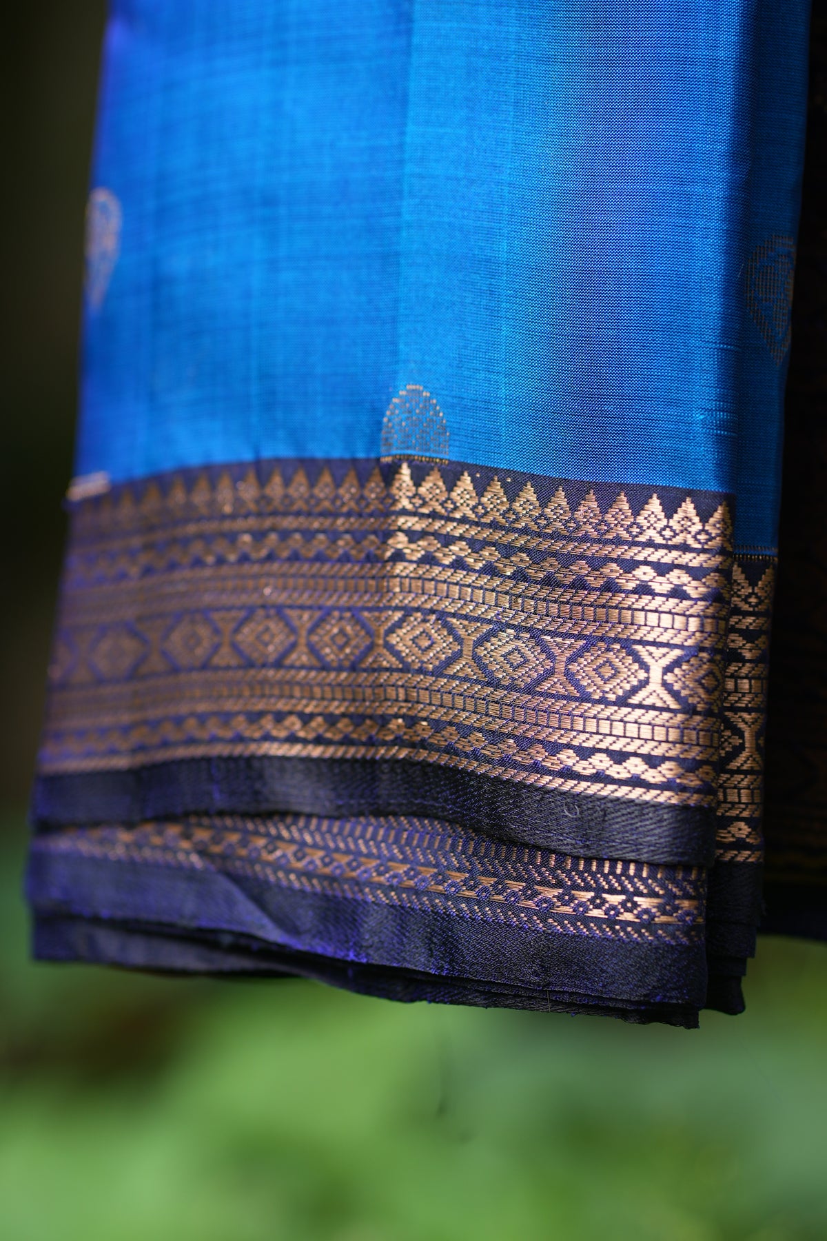 Green Leaf Pattu Saree