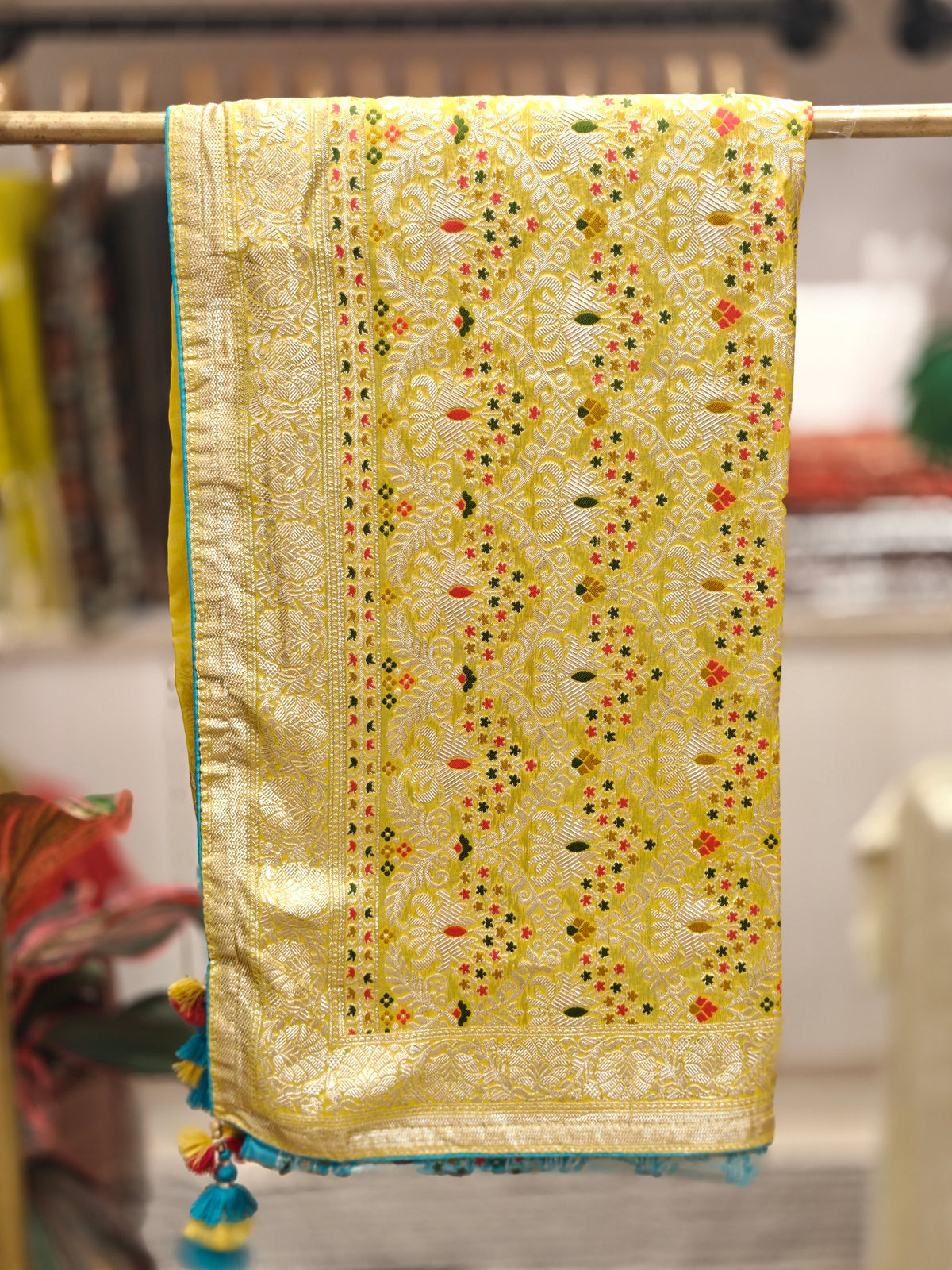 Banaras Georgette Designer Saree
