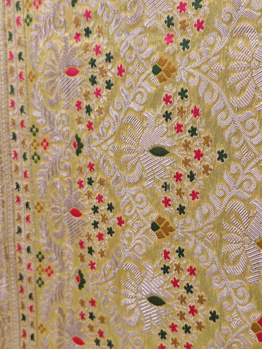 Banaras Georgette Designer Saree
