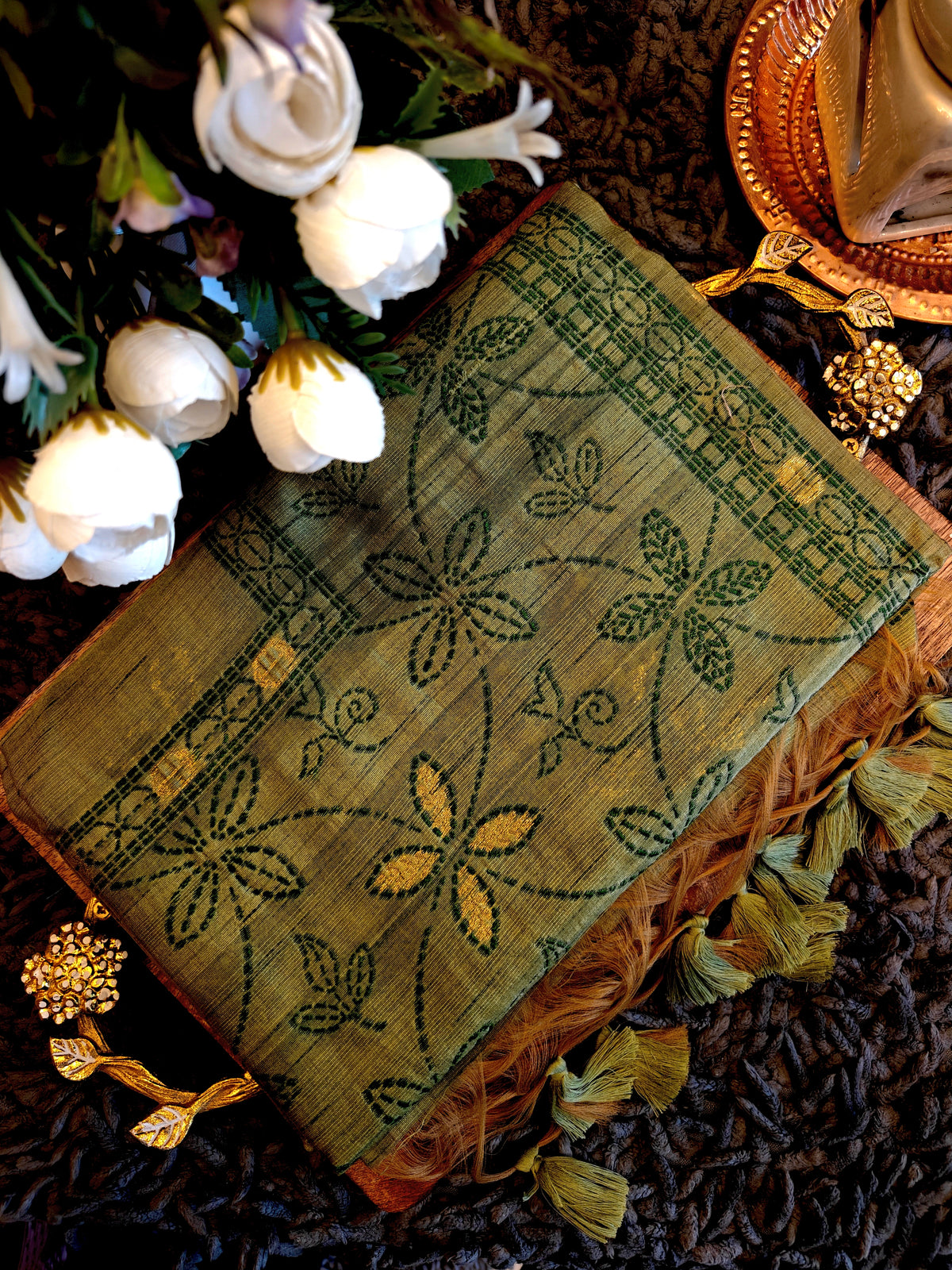 Linen Jamdani