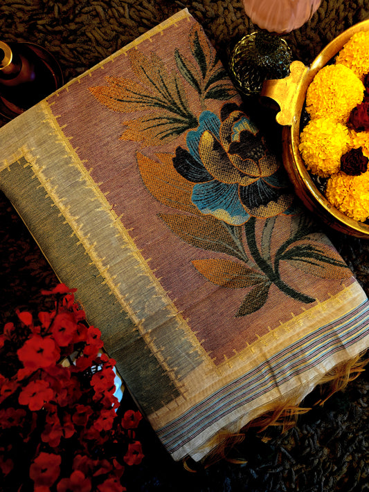 Sunflower Jamdani