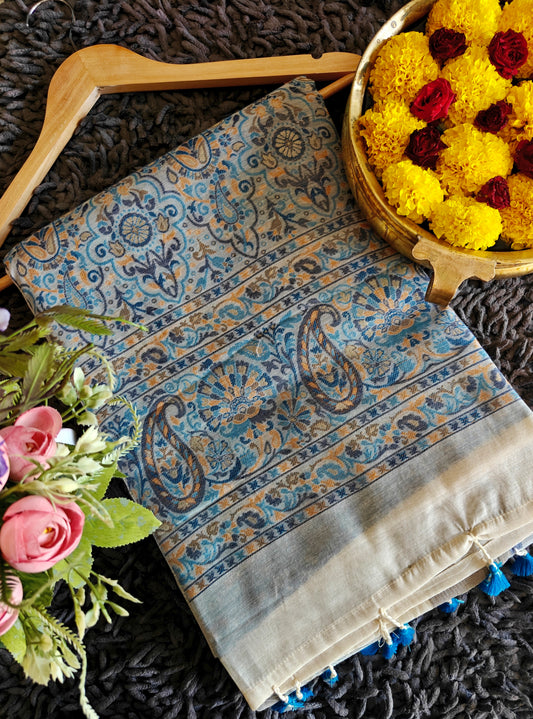 Linen Jamdani