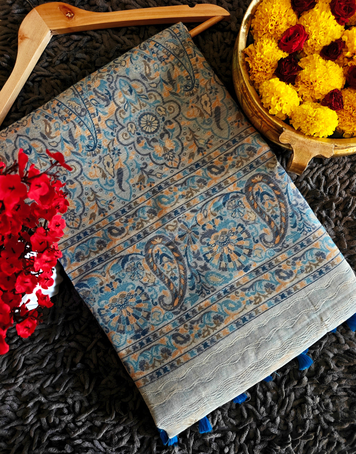 Linen Jamdani