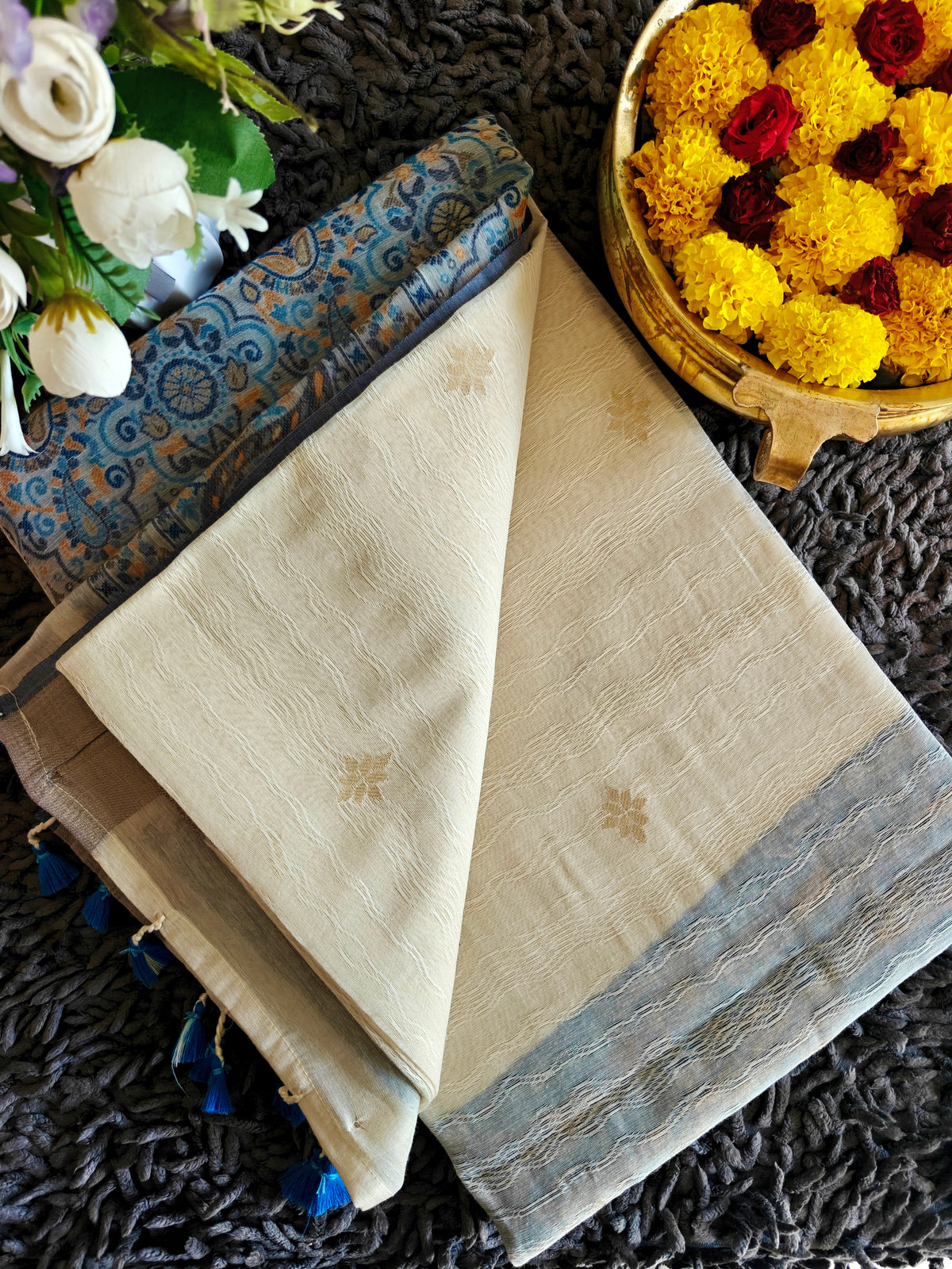 Linen Jamdani