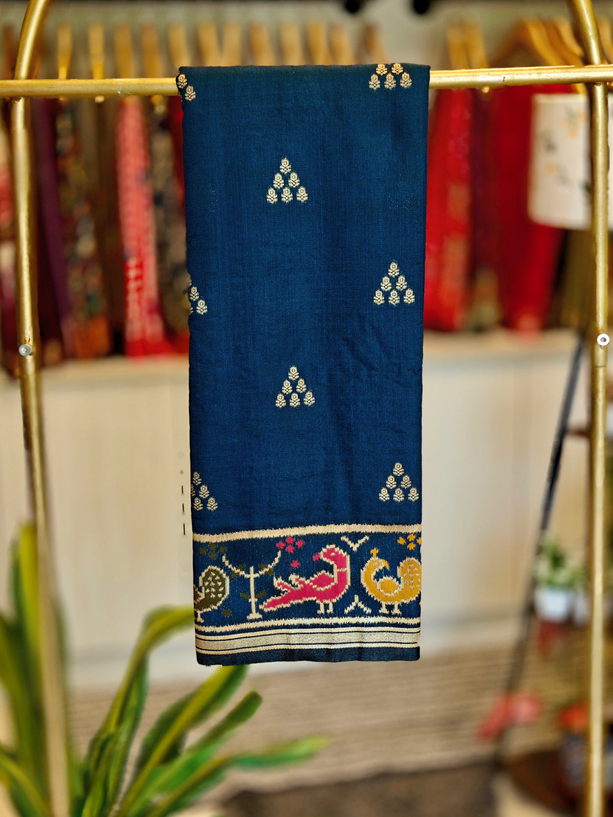 Pure Paithani Viscose Matka Silk