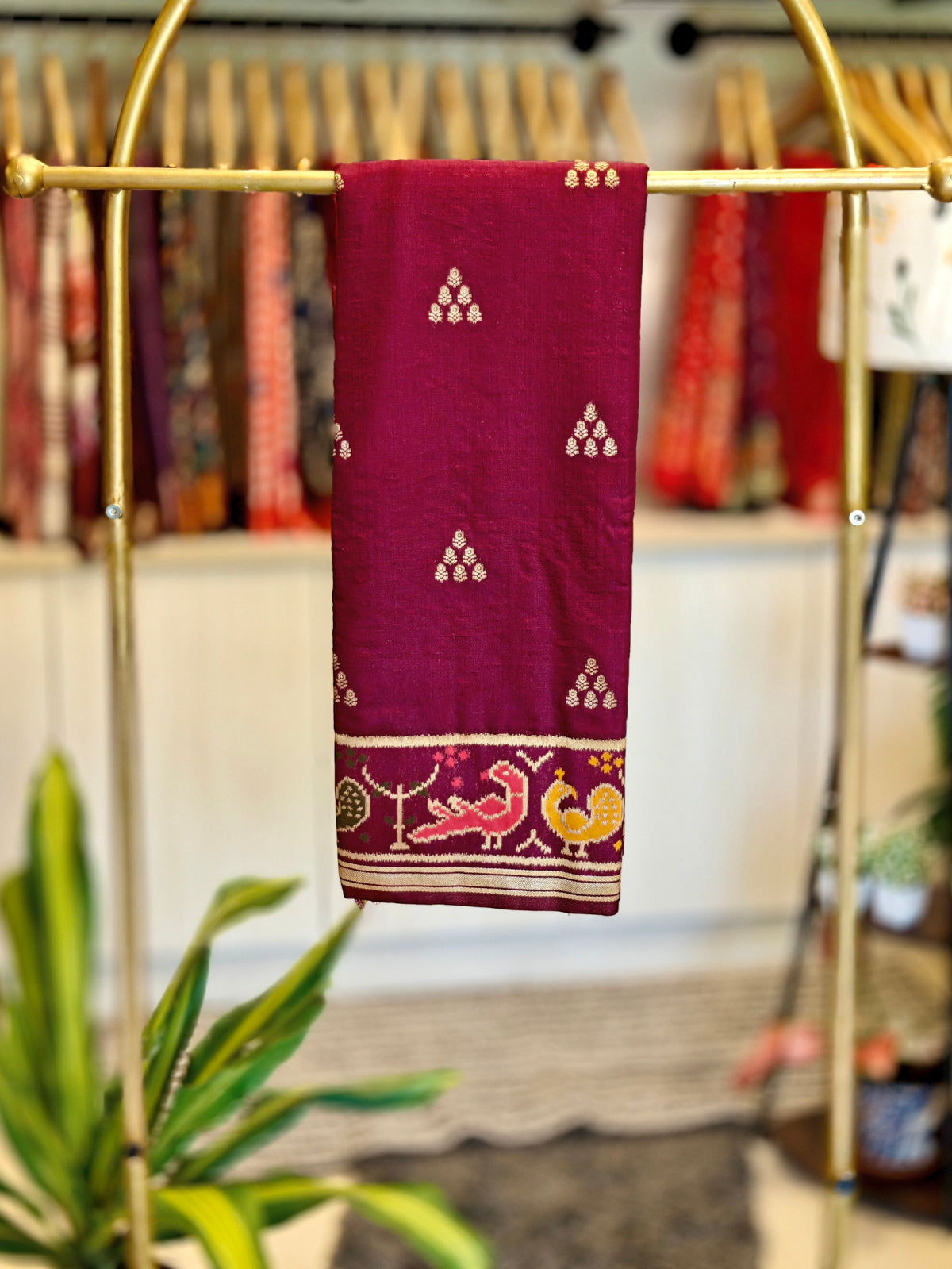Pure Paithani Viscose Matka Silk