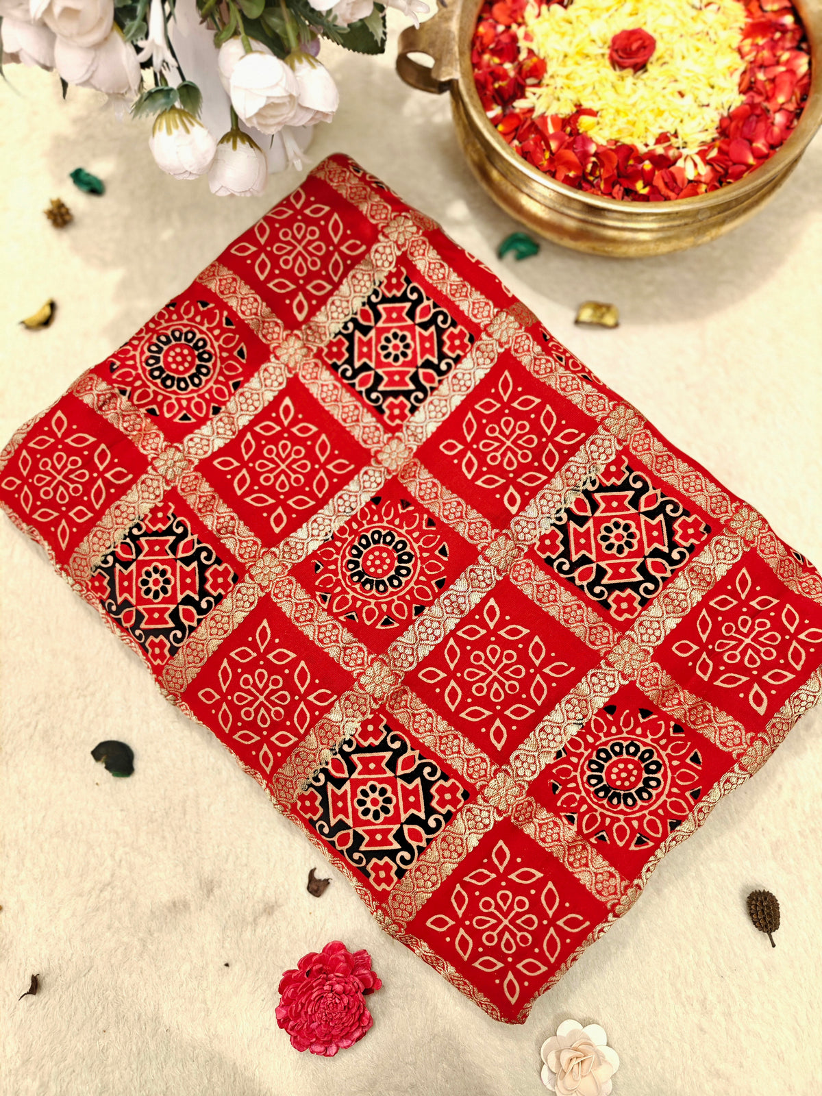 Pure Modal Silk Designer Saree